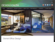 Tablet Screenshot of designforhealth.com